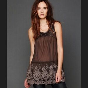 Free People Mirror Mirror Sequin Dress/Tunic - NWOT